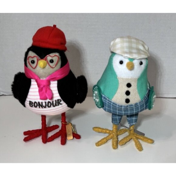Target Birds Poppy Kingsley Cherie Bonjour Set Teal & Red 2018 & 2024 - Picture 3 of 13